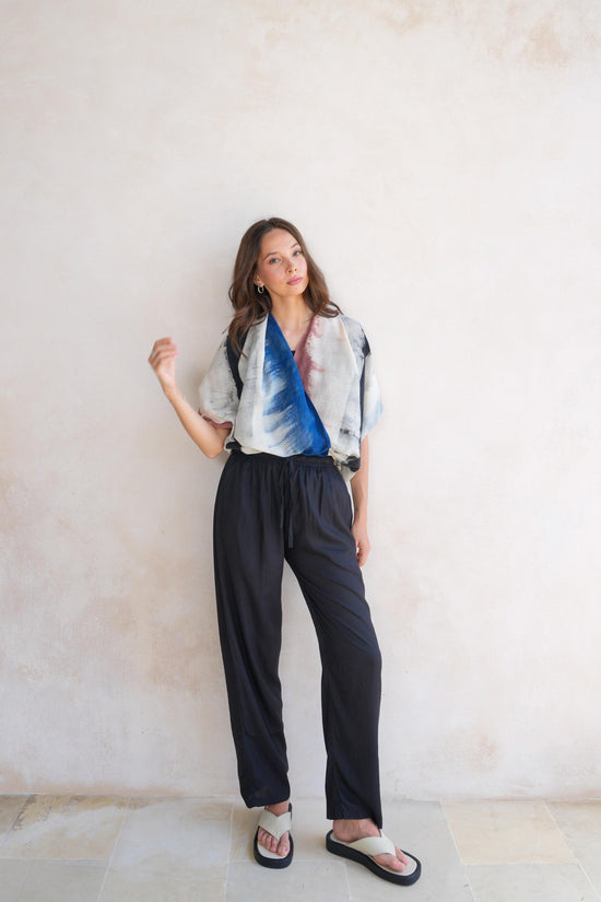 Pink Haley Sasha Hand Dyed Organic Cotton Scarf