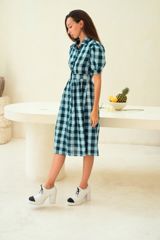 Pink Haley Yana Derby Style Lace-Up Platform Shoes