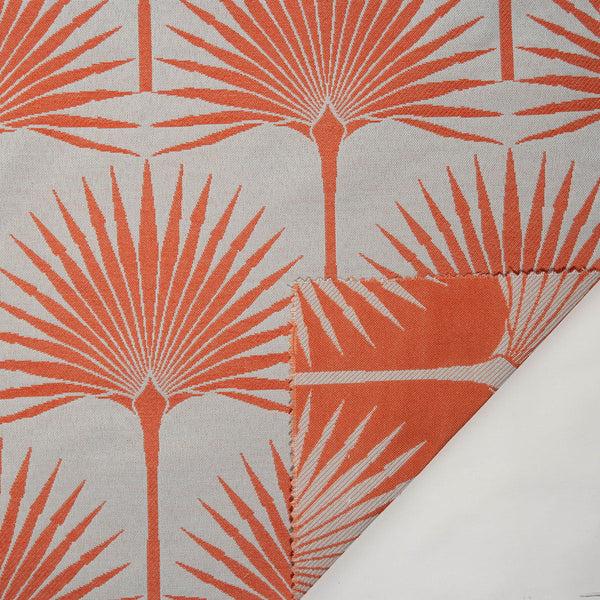 Pink House Mustique Performance Fabric Drapery FAN PALM