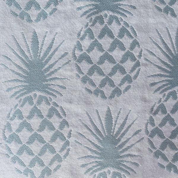 pink house mustique Performance Fabric Drapery PINEAPPLE