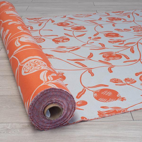 Pink House Mustique Performance Fabric Drapery POMEGRANATE
