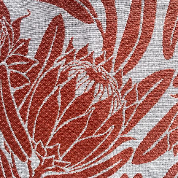 pink house mustique Performance Fabric Drapery PROTEA