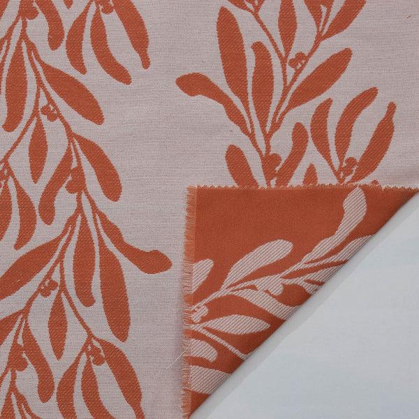 Pink House Mustique Performance Fabric Drapery SEA LEAF