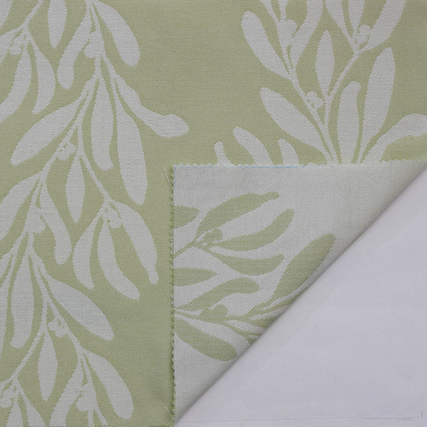 Pink House Mustique Performance Fabric Drapery SEA LEAF