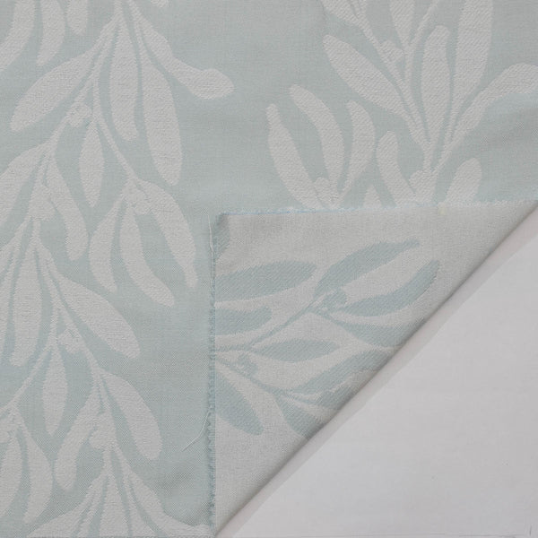 Pink House Mustique Performance Fabric Drapery SEA LEAF