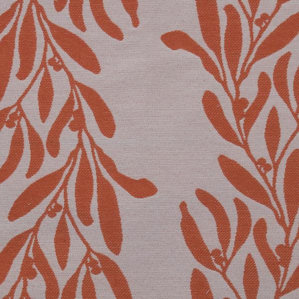 pink house mustique Performance Fabric Drapery SEA LEAF