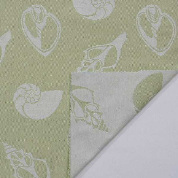 Pink House Mustique Performance Fabric Drapery SEA SHELL