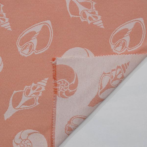 Pink House Mustique Performance Fabric Drapery SEA SHELL