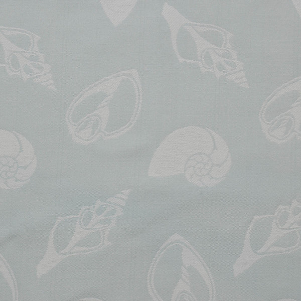 pink house mustique Performance Fabric Drapery SEA SHELL