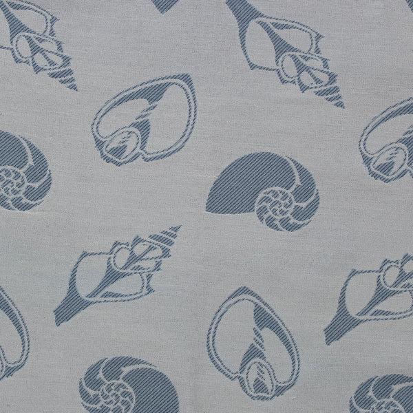 pink house mustique Performance Fabric Drapery SEA SHELL