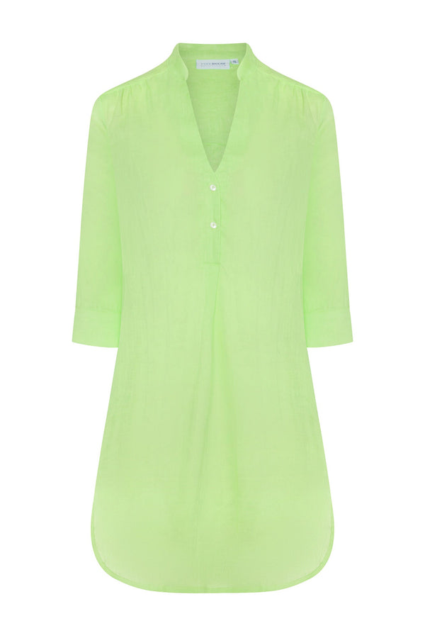 Pink House Mustique Linen Decima Dress