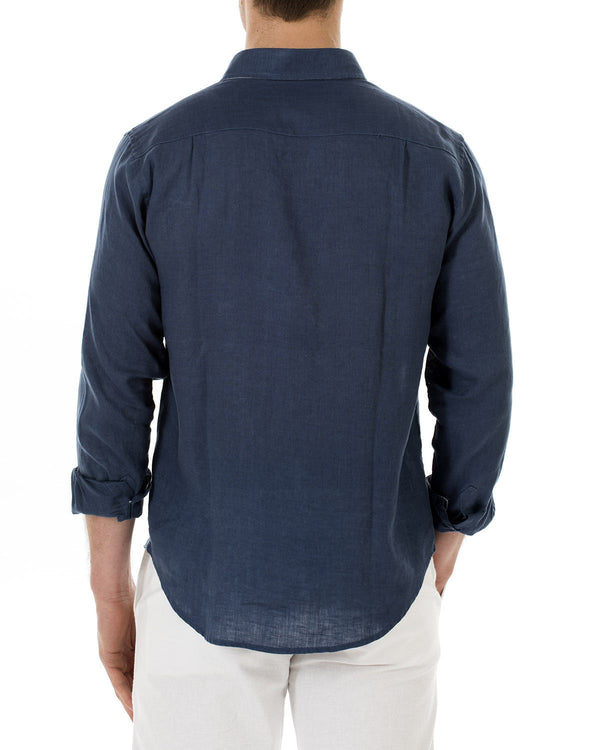 Pink House Mustique Linen Shirt