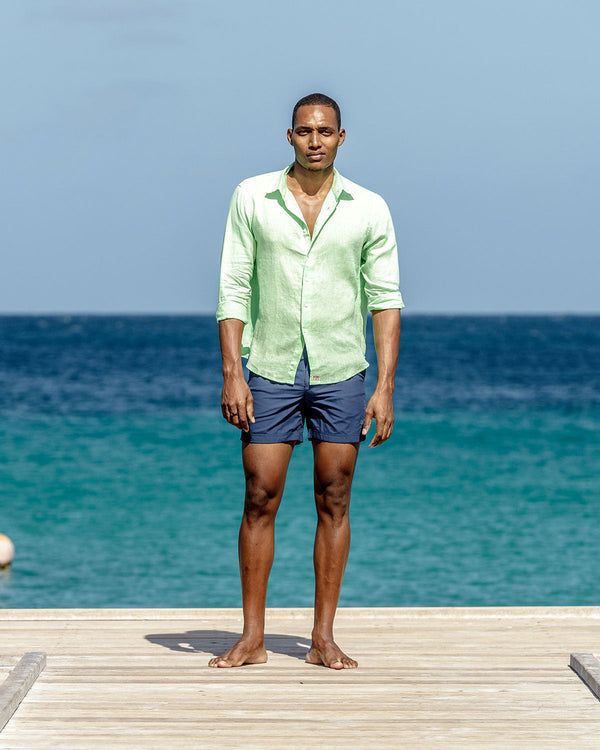 Pink House Mustique Linen Shirt