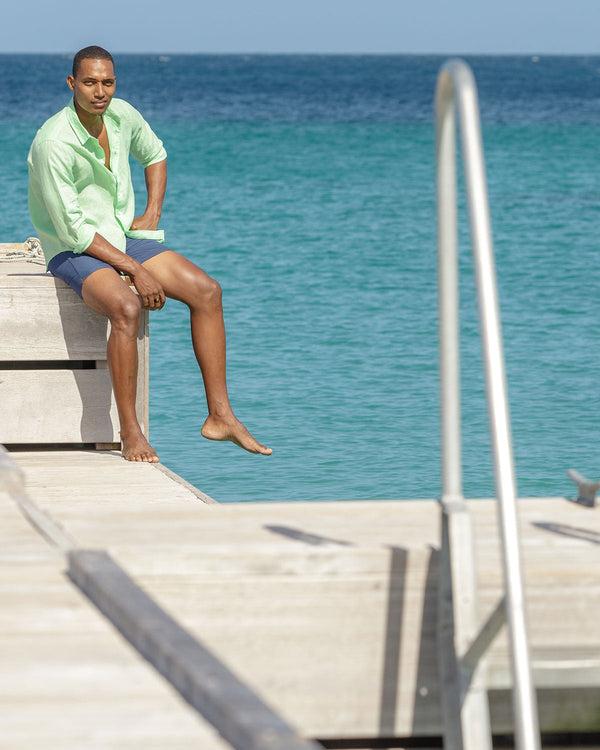 Pink House Mustique Linen Shirt