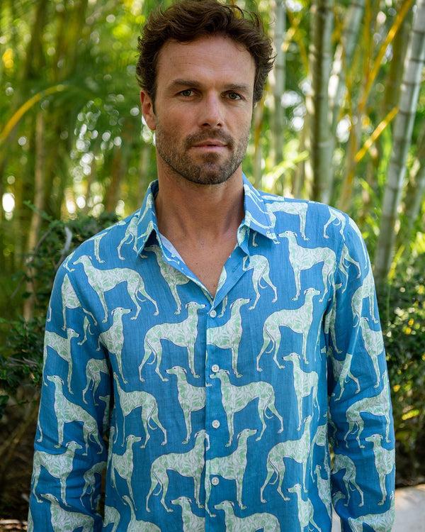 Pink House Mustique Linen Shirt LURCHER