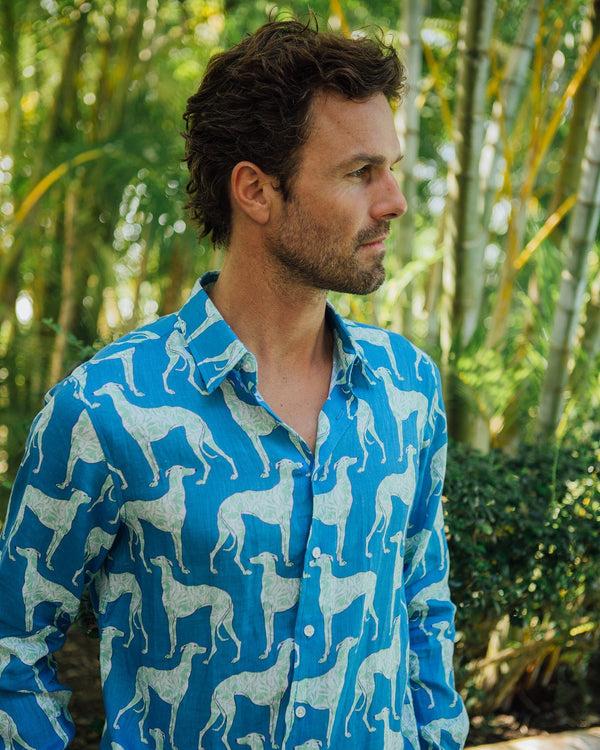 Pink House Mustique Linen Shirt LURCHER