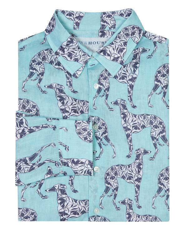 pink house mustique Linen Shirt LURCHER