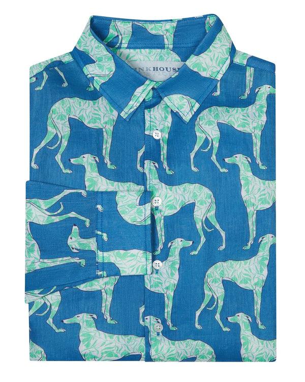 pink house mustique Linen Shirt LURCHER