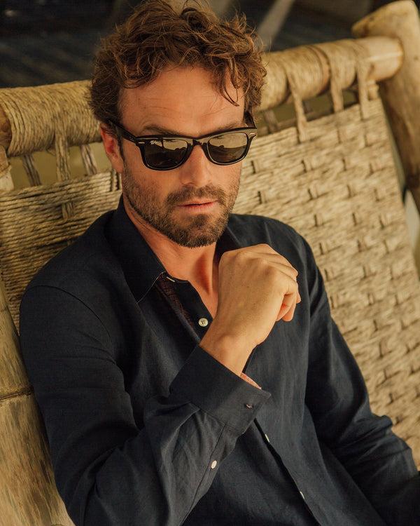 Pink House Mustique Linen Shirt