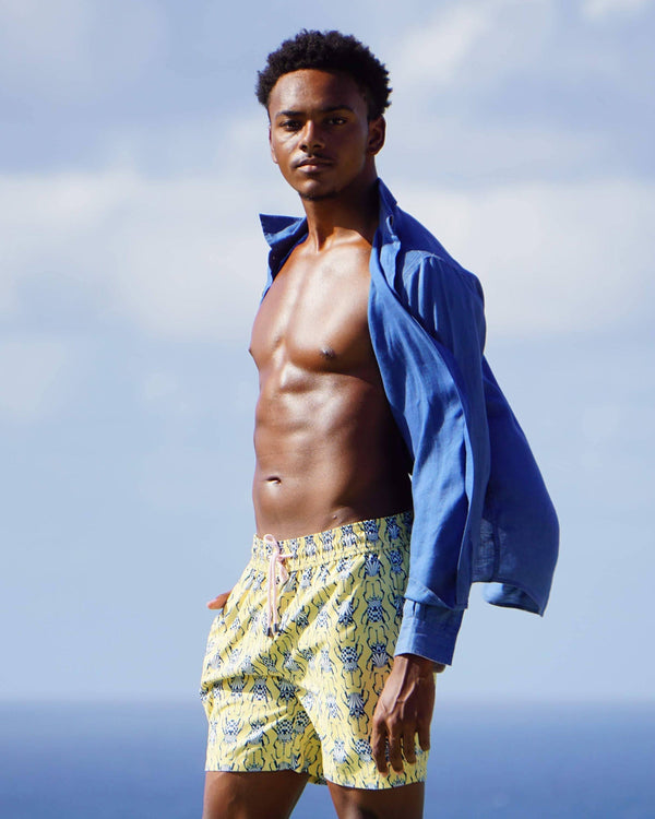 Pink House Mustique Linen Shirt