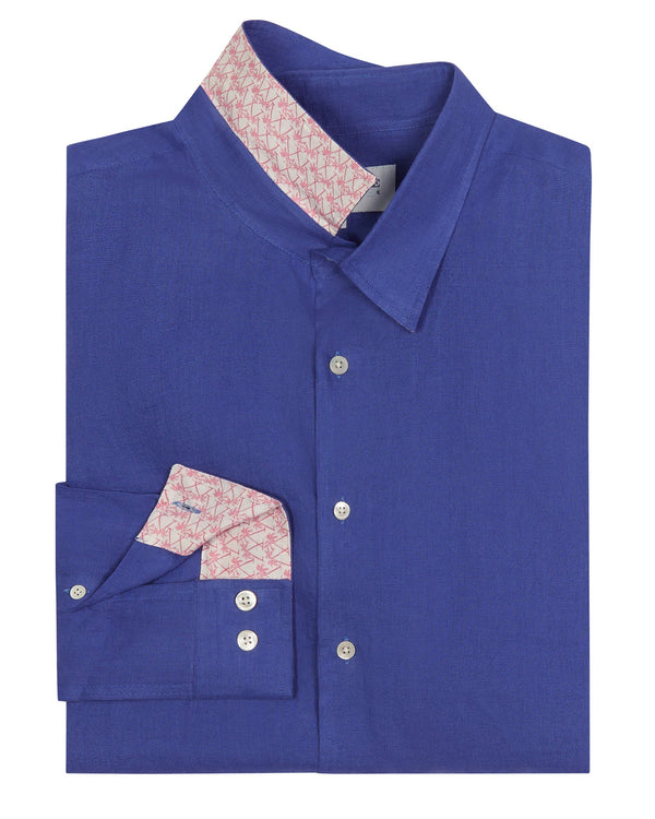 pink house mustique Linen Shirt