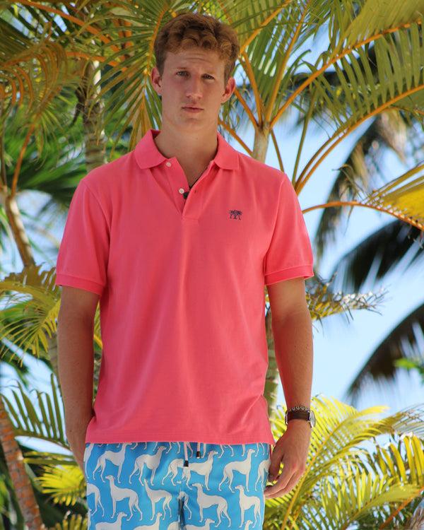 Pink House Mustique Polo Shirt