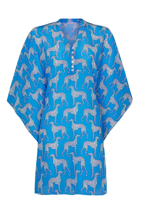 Pink House Mustique Silk Lotty Kaftan LURCHER