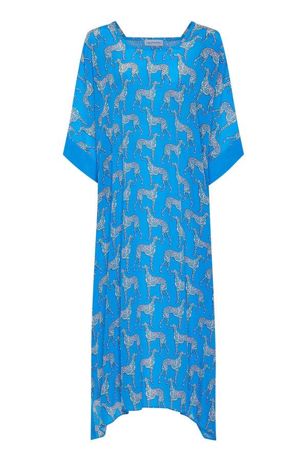 Pink House Mustique Silk Samantha Kaftan LURCHER