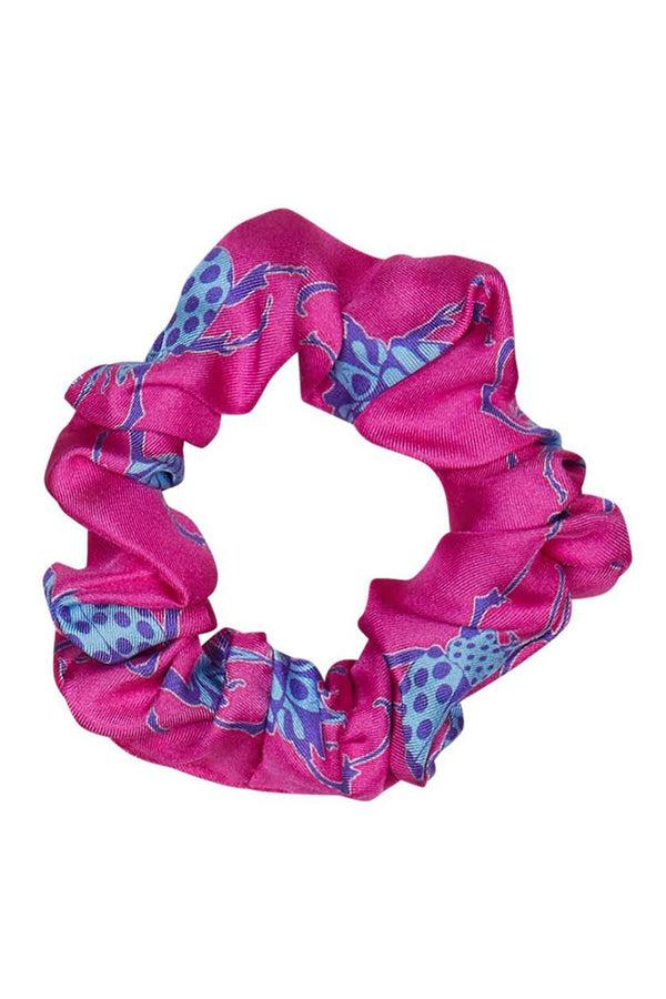 pink house mustique Silk Scrunchie set BEETLE