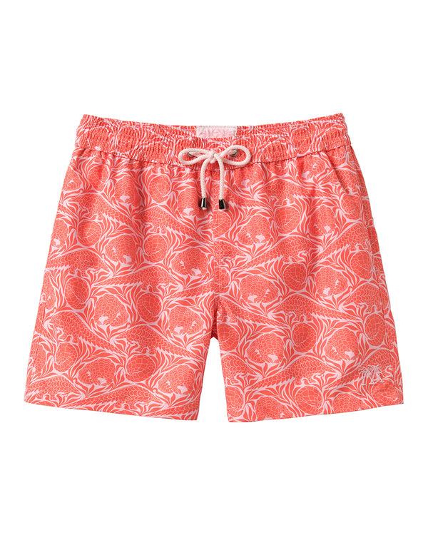 pink house mustique Swim Shorts PANGOLIN