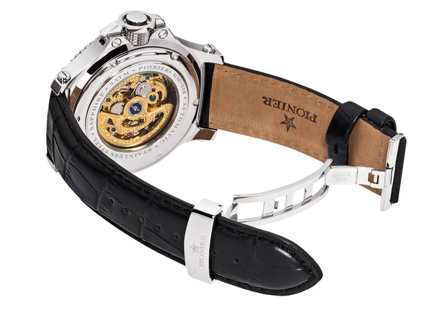 Pionier Automatic Barcelona GM-516-1 | Silver | Pionier Germany