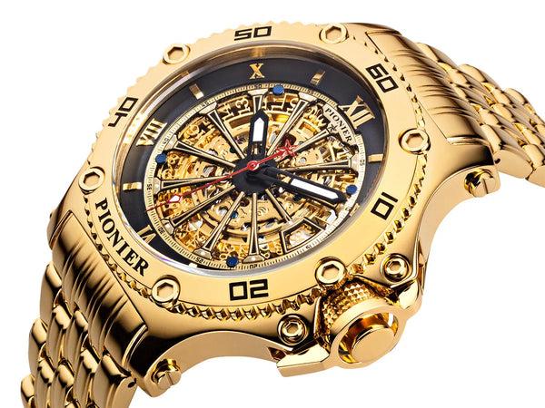 Pionier Automatic Barcelona GM-516-10 | Gold | Pionier Germany