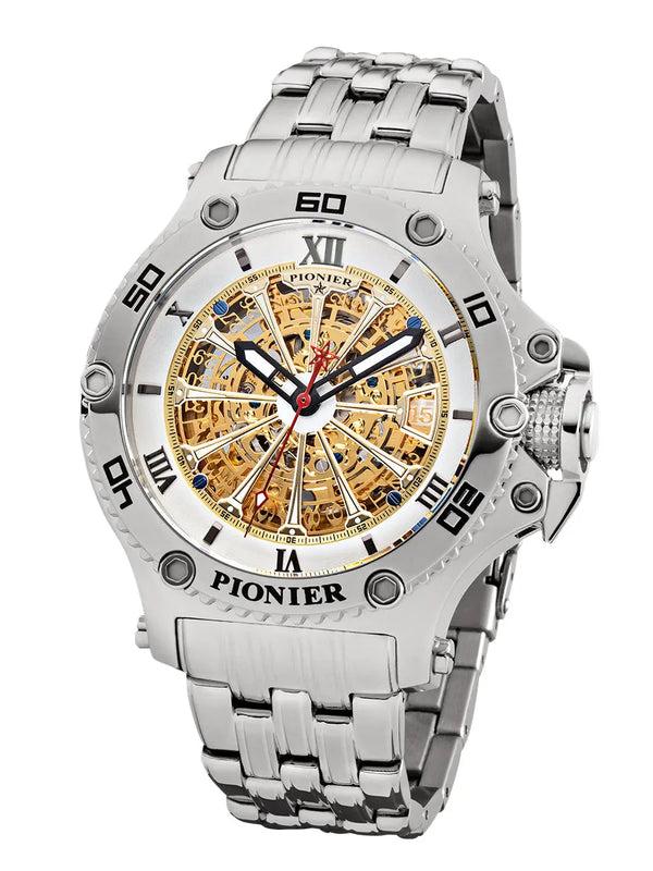 pionier Automatic Barcelona GM-516-7 | Silver | Pionier Germany