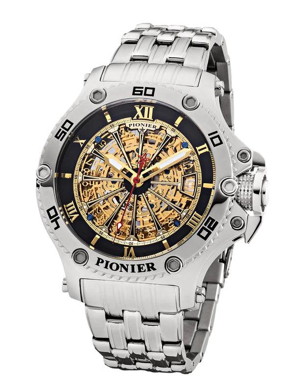 pionier Automatic Barcelona GM-516-8 | Silver | Pionier Germany