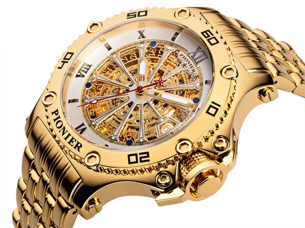 Pionier Automatic Barcelona GM-516-9 | Gold | Pionier Germany