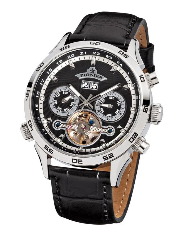 pionier Automatic Florida Diamonds by Pionier Germany GM-505-2 | Silver |