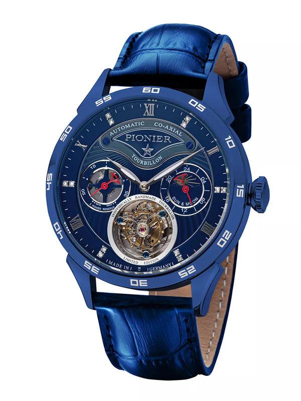 pionier Geneva Automatic Tourbillon GM-902-10 Blue Pionier Germany