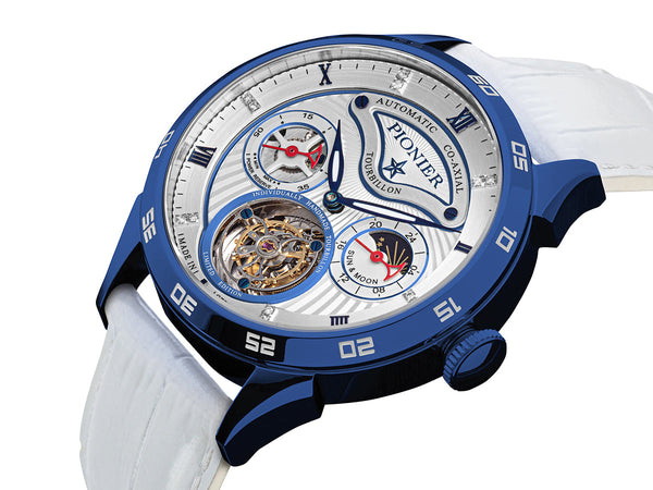 Pionier Geneva Automatic Tourbillon GM-902-9 Blue Pionier Germany