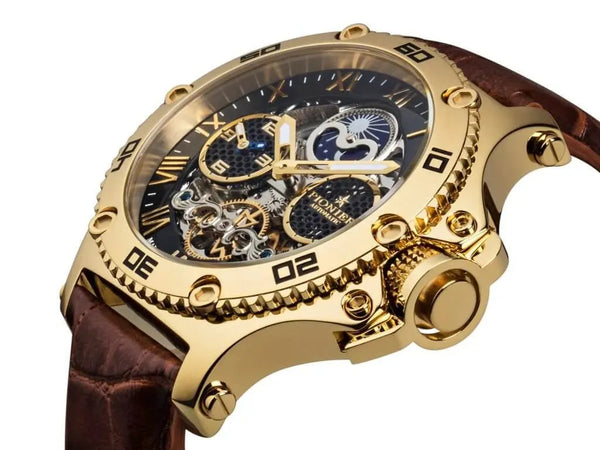 pionier Hawaii Dual-Time GM-514-2 Gold Pionier Germany