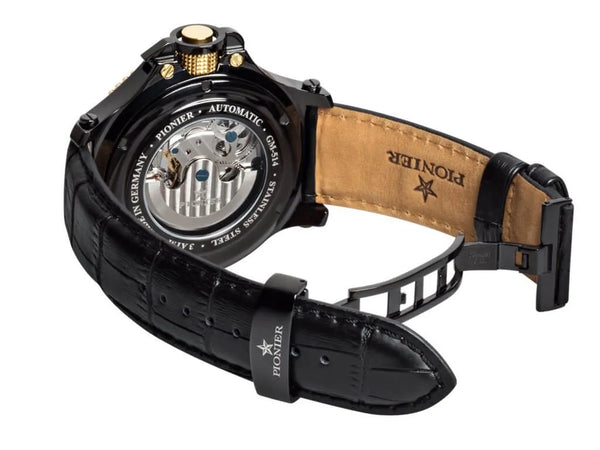 Pionier Hawaii Dual-Time GM-514-4 Black Pionier Germany