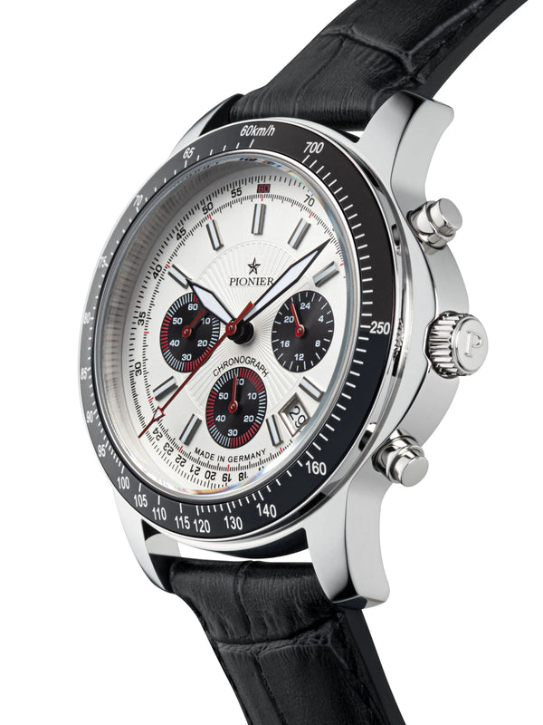 Pionier Tirona- Chronograph- GM-550-1 Silver- Pionier Germany