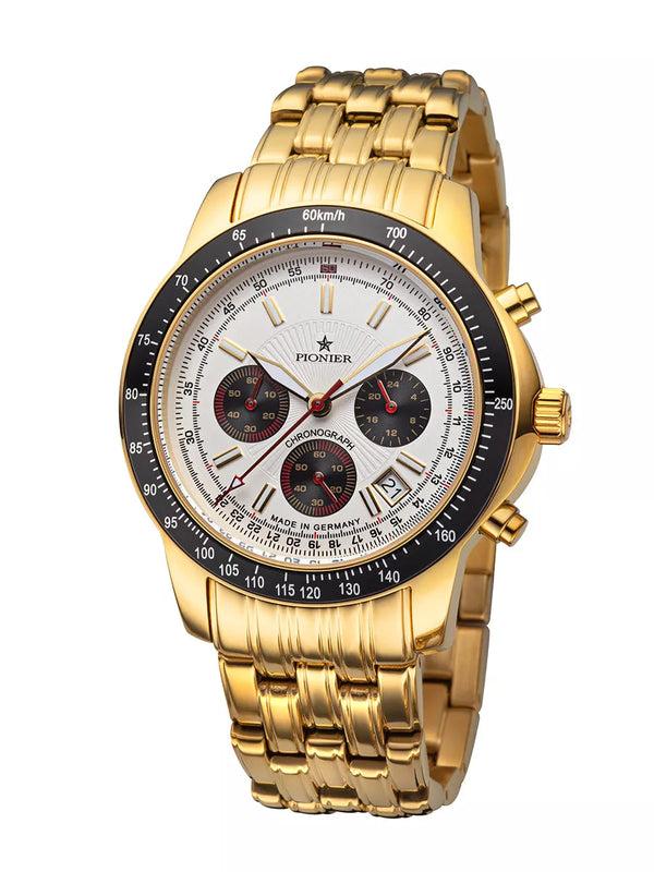 pionier Tirona- Chronograph- GM-550-10 Gold- Pionier Germany