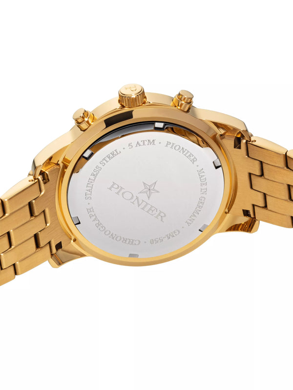 Pionier Tirona- Chronograph- GM-550-11 Gold Pionier Germany