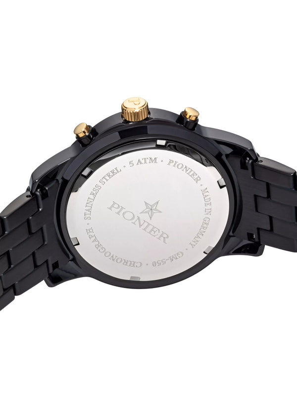 pionier Tirona- Chronograph- GM-550-12 Black- Pionier Germany