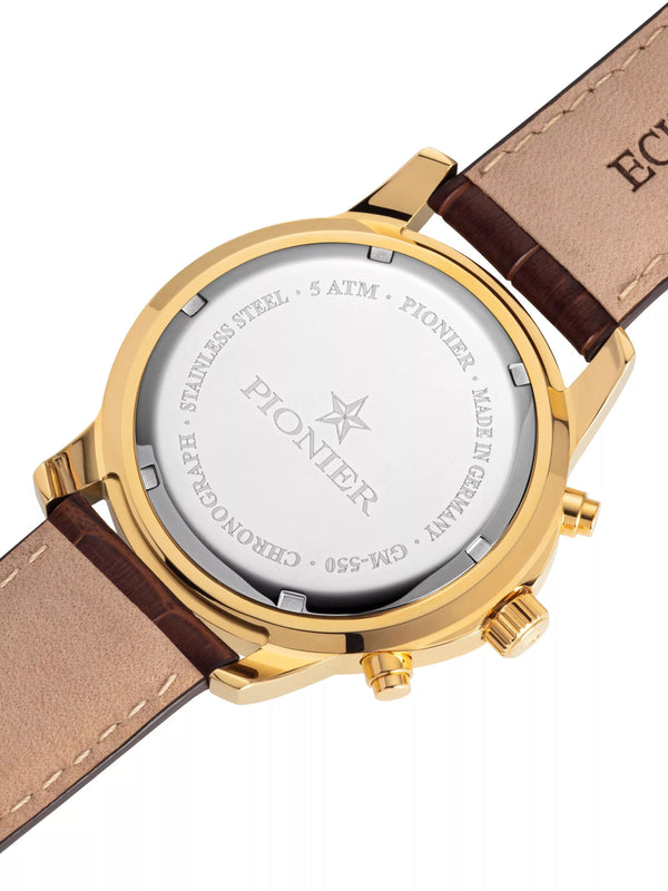 Pionier Tirona- Chronograph- GM-550-4 Gold- Pionier Germany