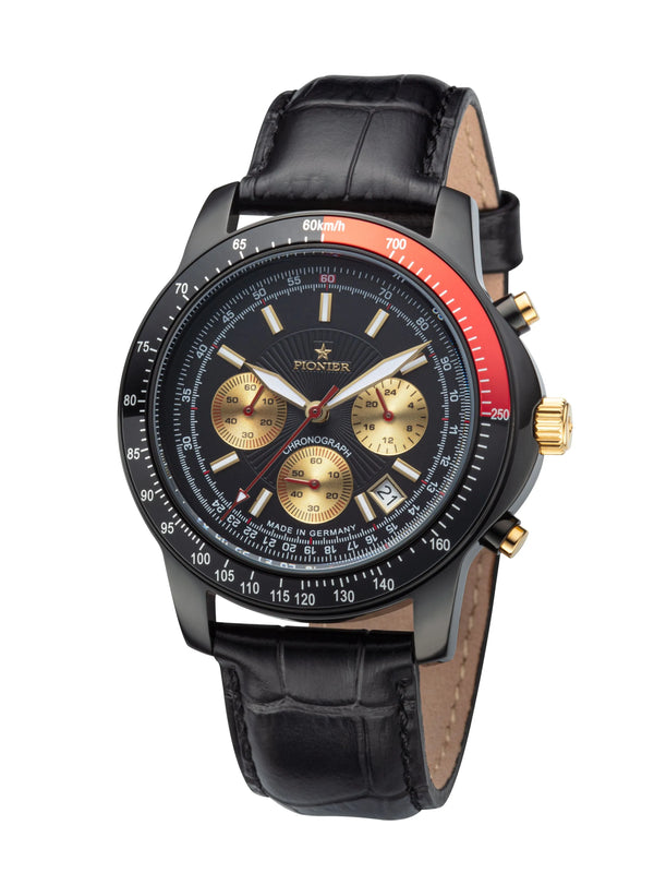 pionier Tirona- Chronograph- GM-550-6 Black- Pionier Germany