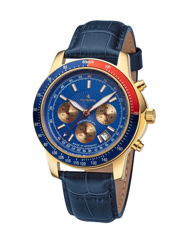 pionier Tirona- Chronograph- GM-550-6 Gold- Pionier Germany