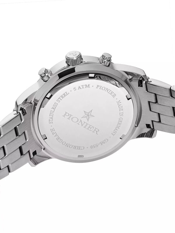 Pionier Tirona- Chronograph- GM-550-7 Silver- Pionier Germany