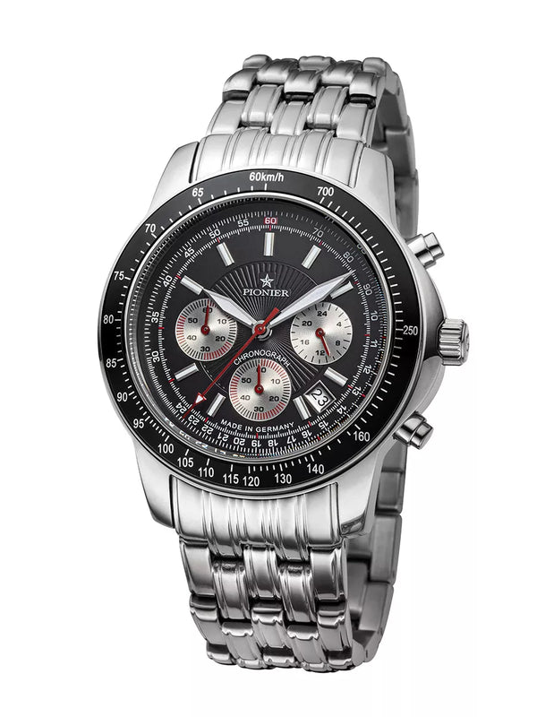 pionier Tirona- Chronograph- GM-550-8 Silver- Pionier Germany