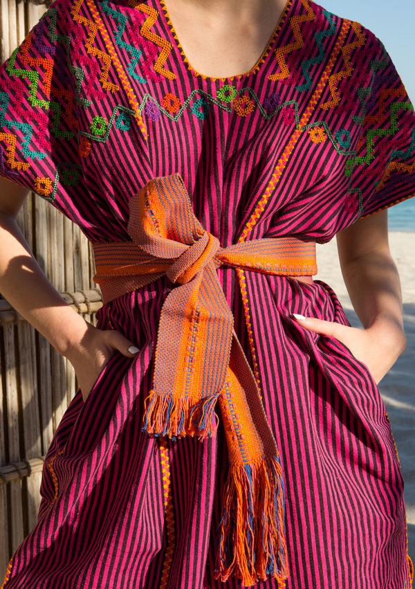 pippa holt Belt No.6 Handwoven orange belt pippa holt Belt No.6 Handwoven orange belt